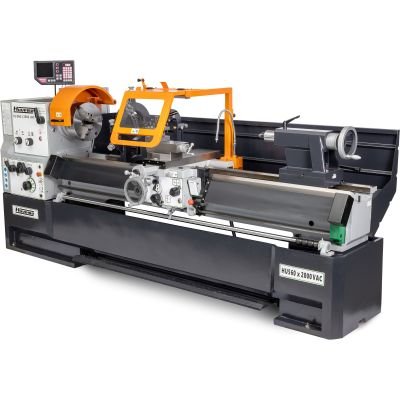 Draaibank 560x2000 mm met variabel toerental en digitale uitlezing