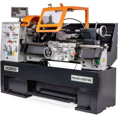 Draaibank 410x1000 mm met variabel toerental en digitale uitlezing